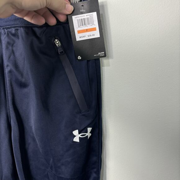 NEW! Under Armour Navy Joggers - Picture 2 of 5